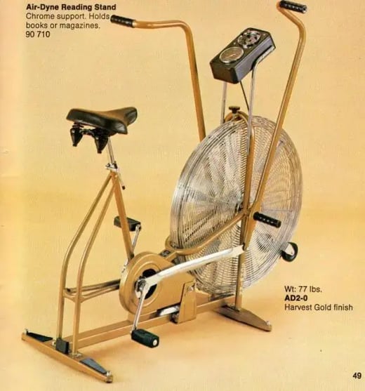 1980_Schwinn_Air_Dyne_aparelho_ergométrico