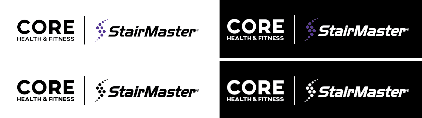 Logotipos do Core StairMaster 2