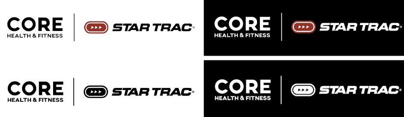 Logotipos do Core Star Trac 3