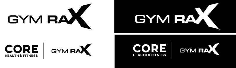 GymRax: Logotipos e Identidade Visual
