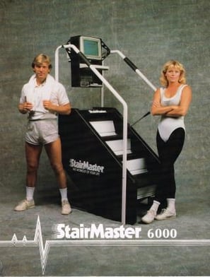 Anúncio do StairMaster OG
