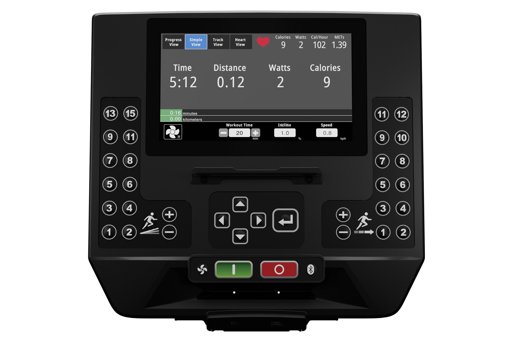 Console LCD Stepmill Freeclimber 700-0549 Frontal Console LCD Stepmill Freeclimber 700-0549 Frontal